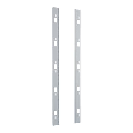 Hammond 44U 30IN WIDE 10-32 TAPPED MOUNTING RAILS FOR C4 CABINET C4PR77TZPL